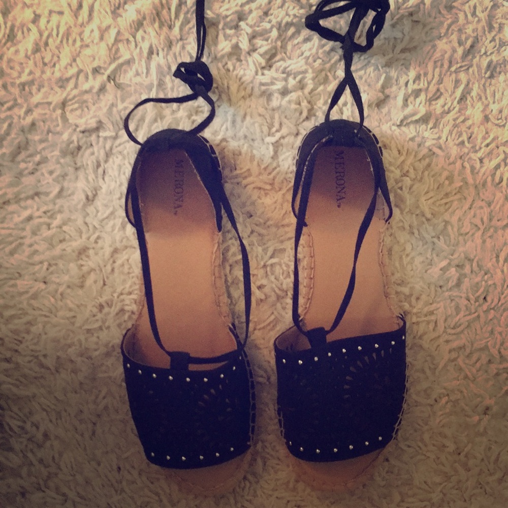 Espadrilles perfect for summer.